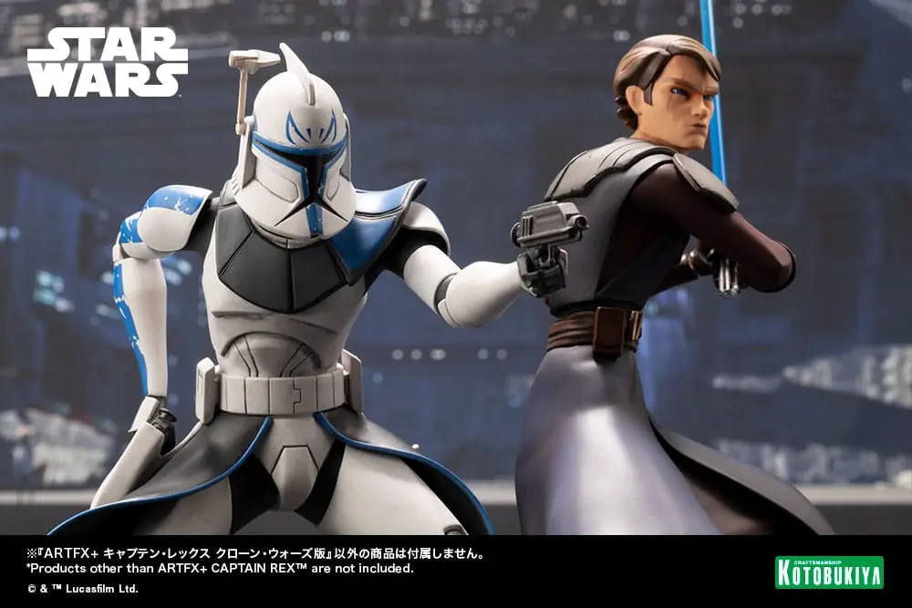 Star Wars The Clone Wars ARTFX Statuie 1/10 Captain Rex 16 cm poza produsului