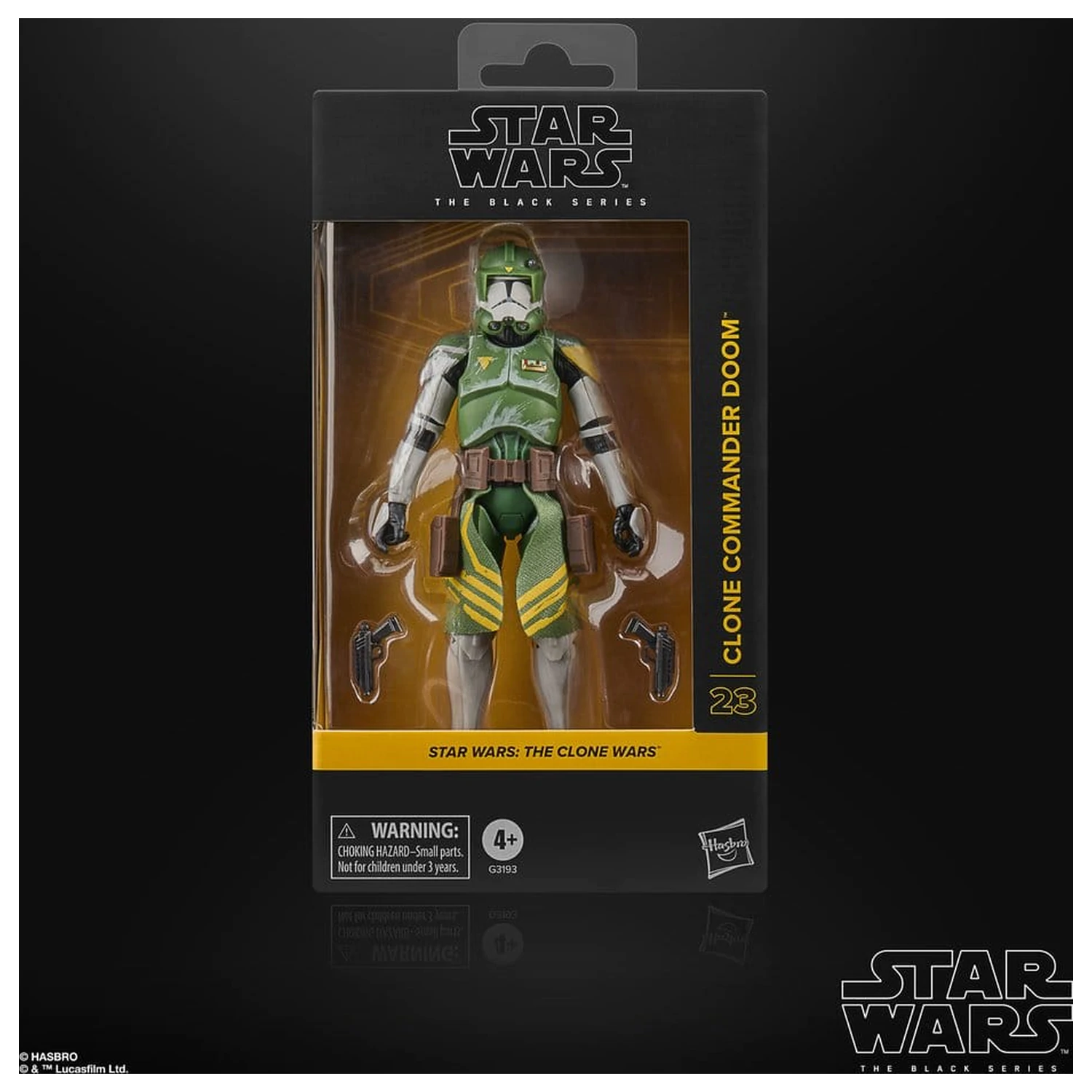 Star Wars: The Clone Wars Black Series Figurină de acțiune Clone Commander Doom 15 cm poza produsului