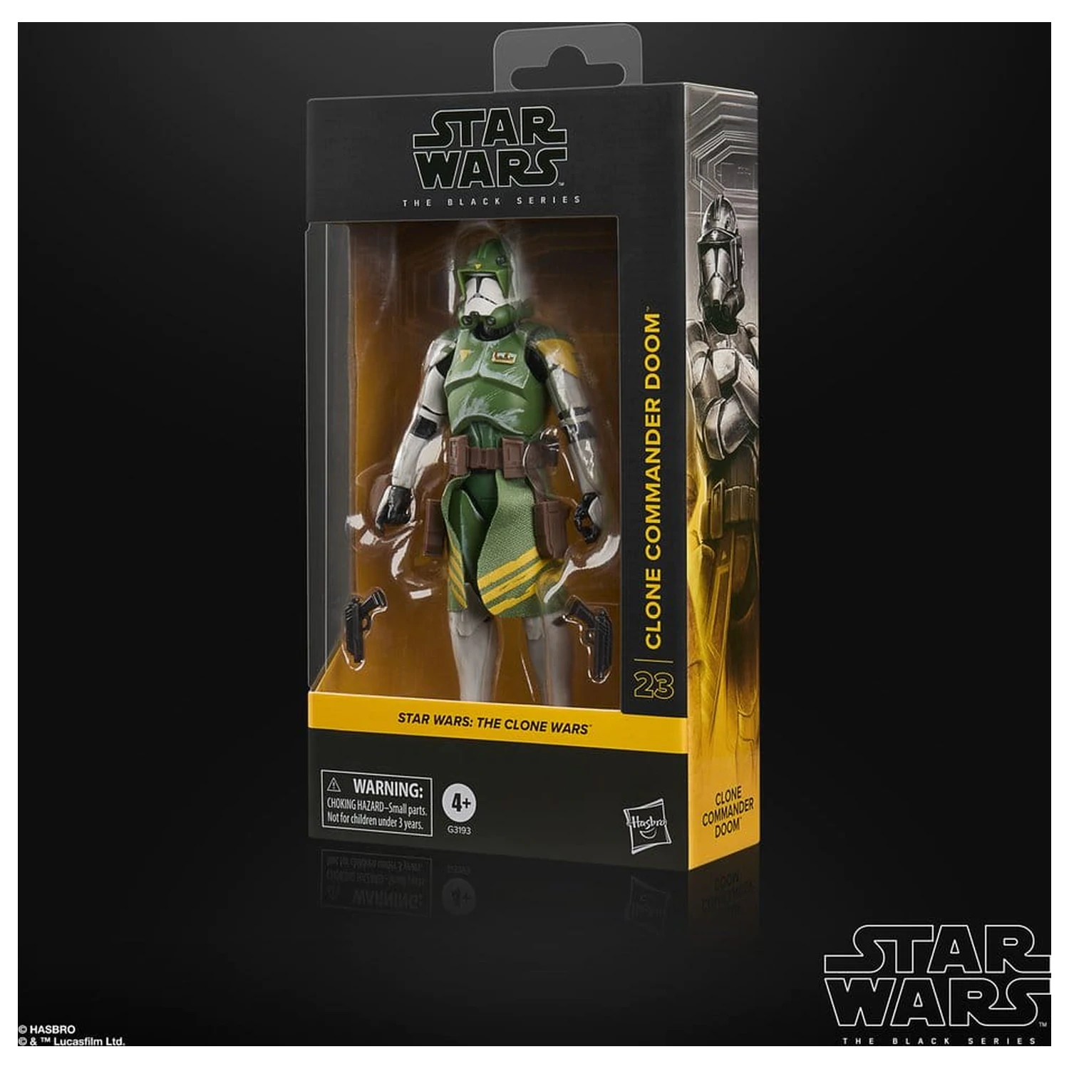 Star Wars: The Clone Wars Black Series Figurină de acțiune Clone Commander Doom 15 cm poza produsului