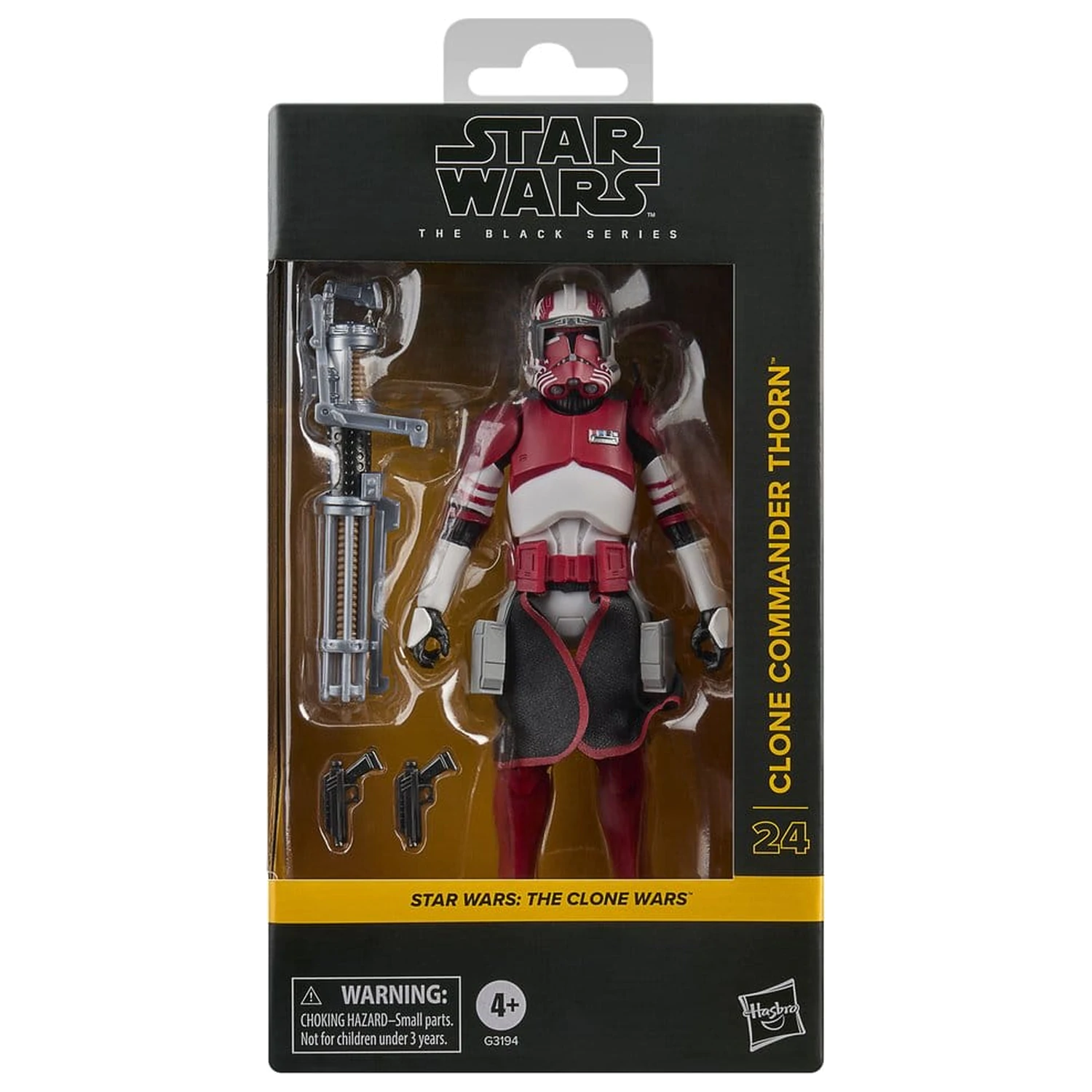 Star Wars: The Clone Wars Black Series Figurina de actiune Clone Commander Thorn 15 cm poza produsului