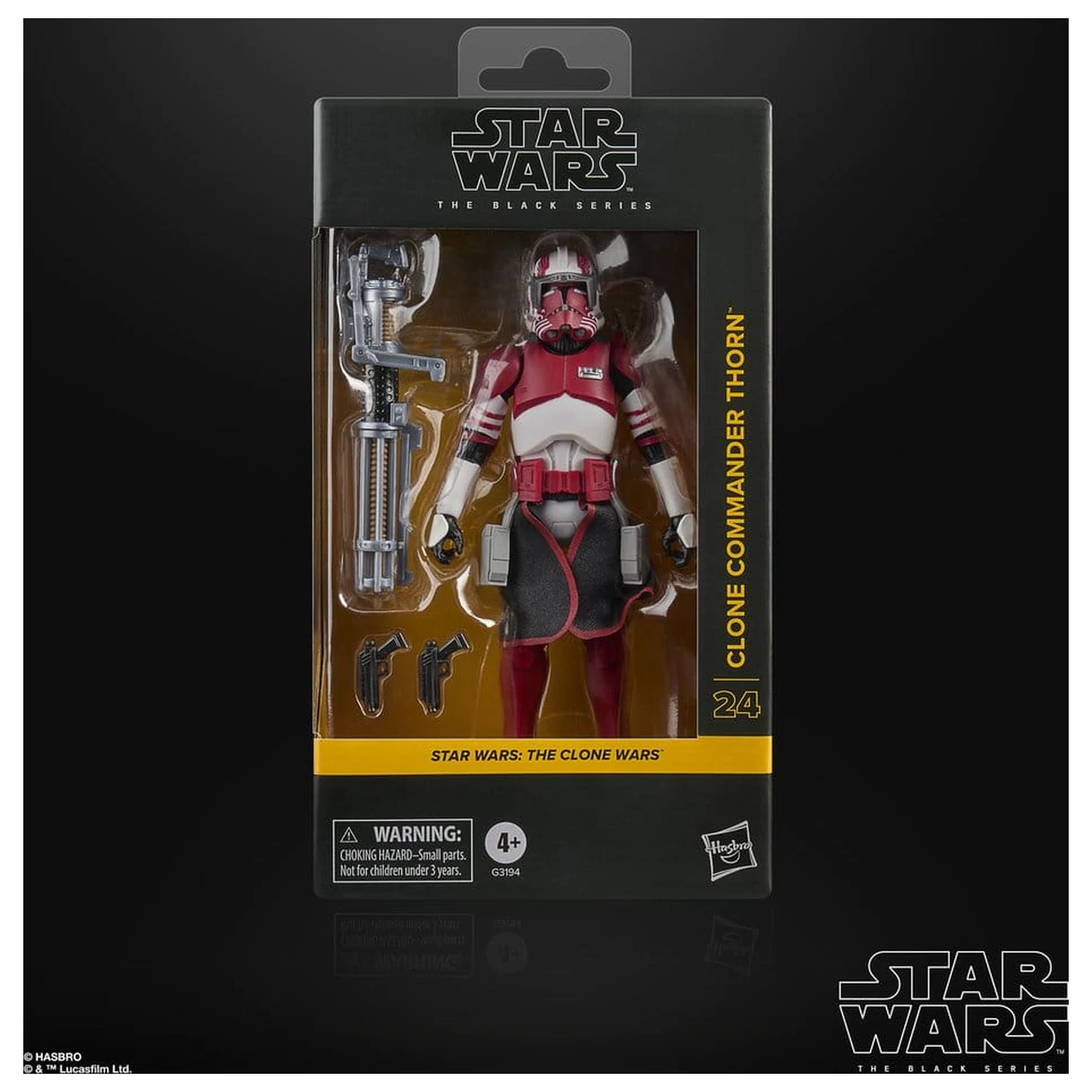 Star Wars: The Clone Wars Black Series Figurina de actiune Clone Commander Thorn 15 cm poza produsului