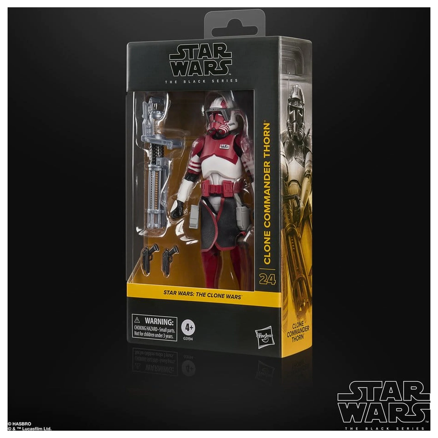Star Wars: The Clone Wars Black Series Figurina de actiune Clone Commander Thorn 15 cm poza produsului