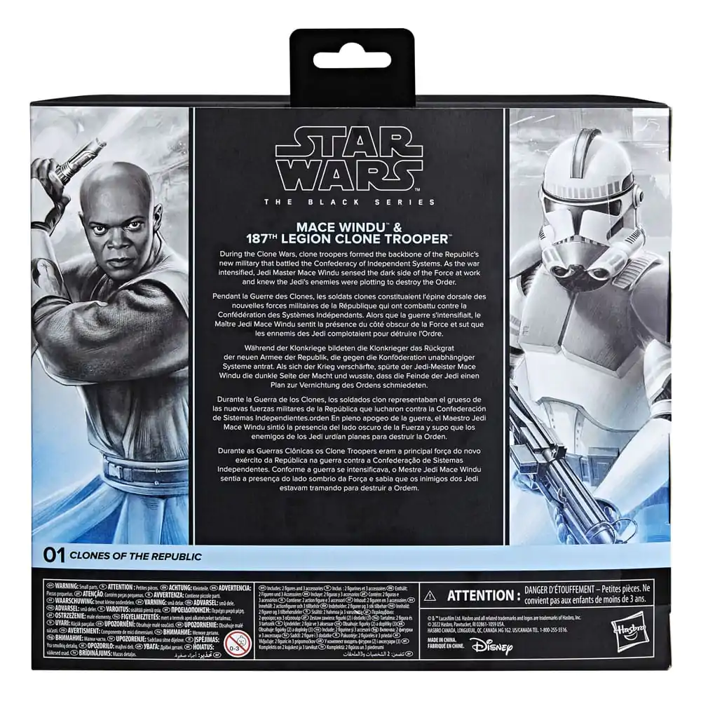 Star Wars: The Clone Wars Black Series Figurina de Acțiune 2-Pack Clones of the Republic 15 cm poza produsului