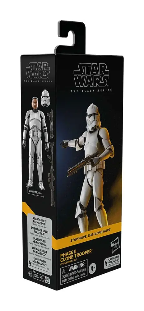 Star Wars: The Clone Wars Black Series figurină de acțiune Phase II Clone Trooper 15 cm poza produsului