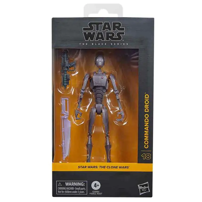 Star Wars: The Clone Wars figurină Droid Commando 15cm poza produsului