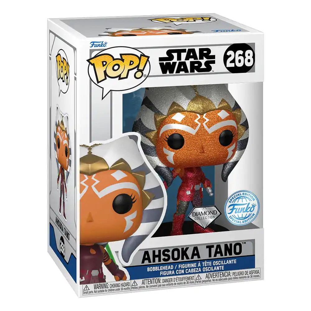 Star Wars: The Clone Wars Funko POP! Figurină de vinil Ahsoka (DGLT) Exclusive 9 cm poza produsului