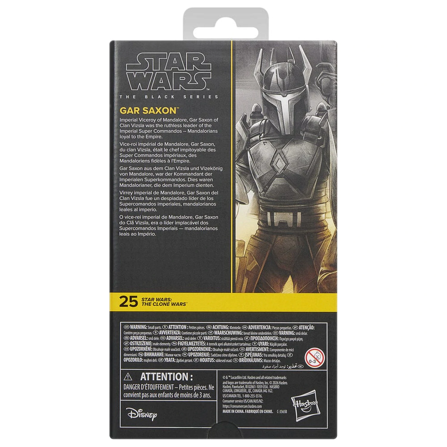 Star Wars The Clone Wars figurina Gar Saxon 15cm poza produsului