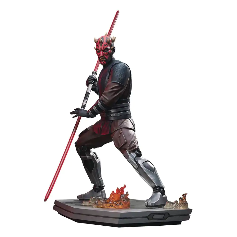 Star Wars: The Clone Wars Statuie Milestones 1/6 Darth Maul Web Exclusive 30 cm poza produsului