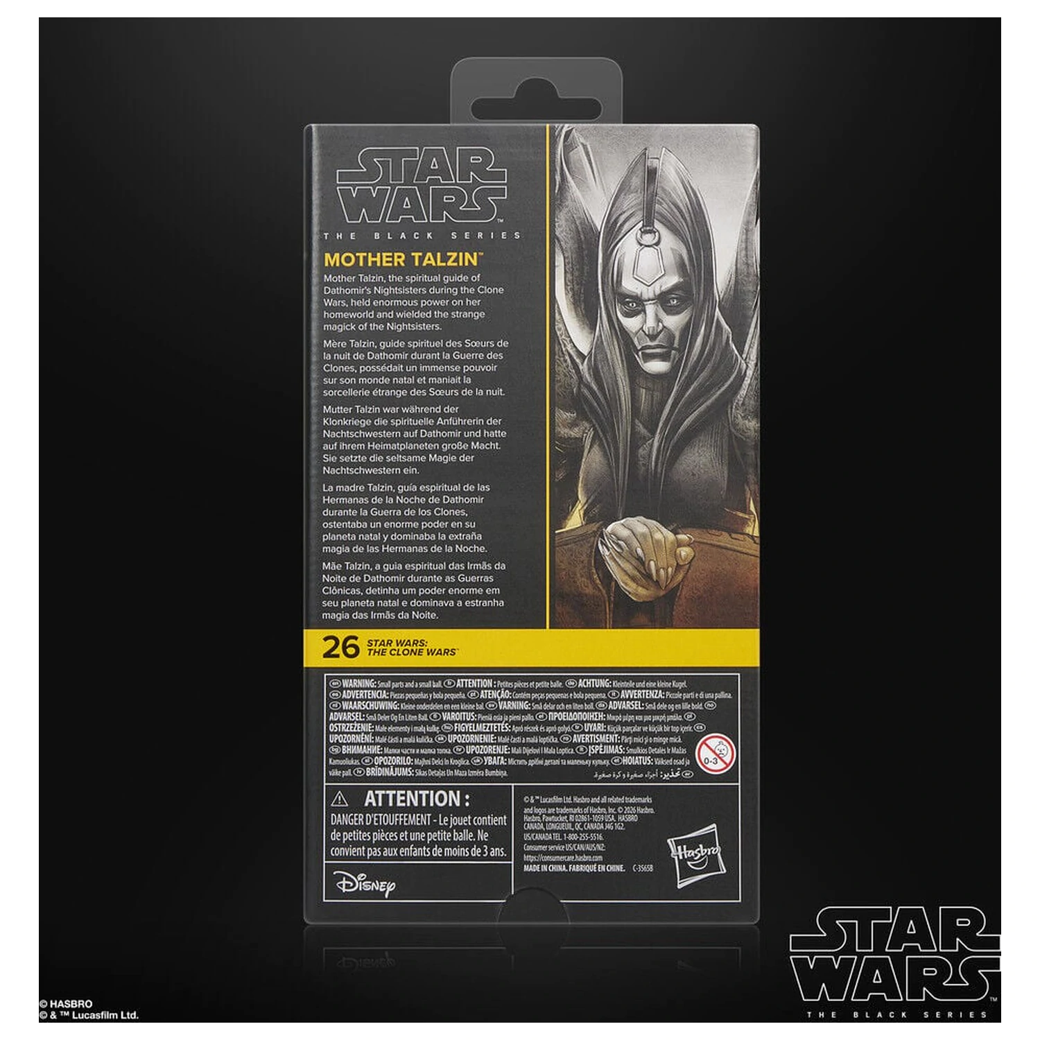Star Wars The Clone Wars Mother Talzin figura 15cm poza produsului