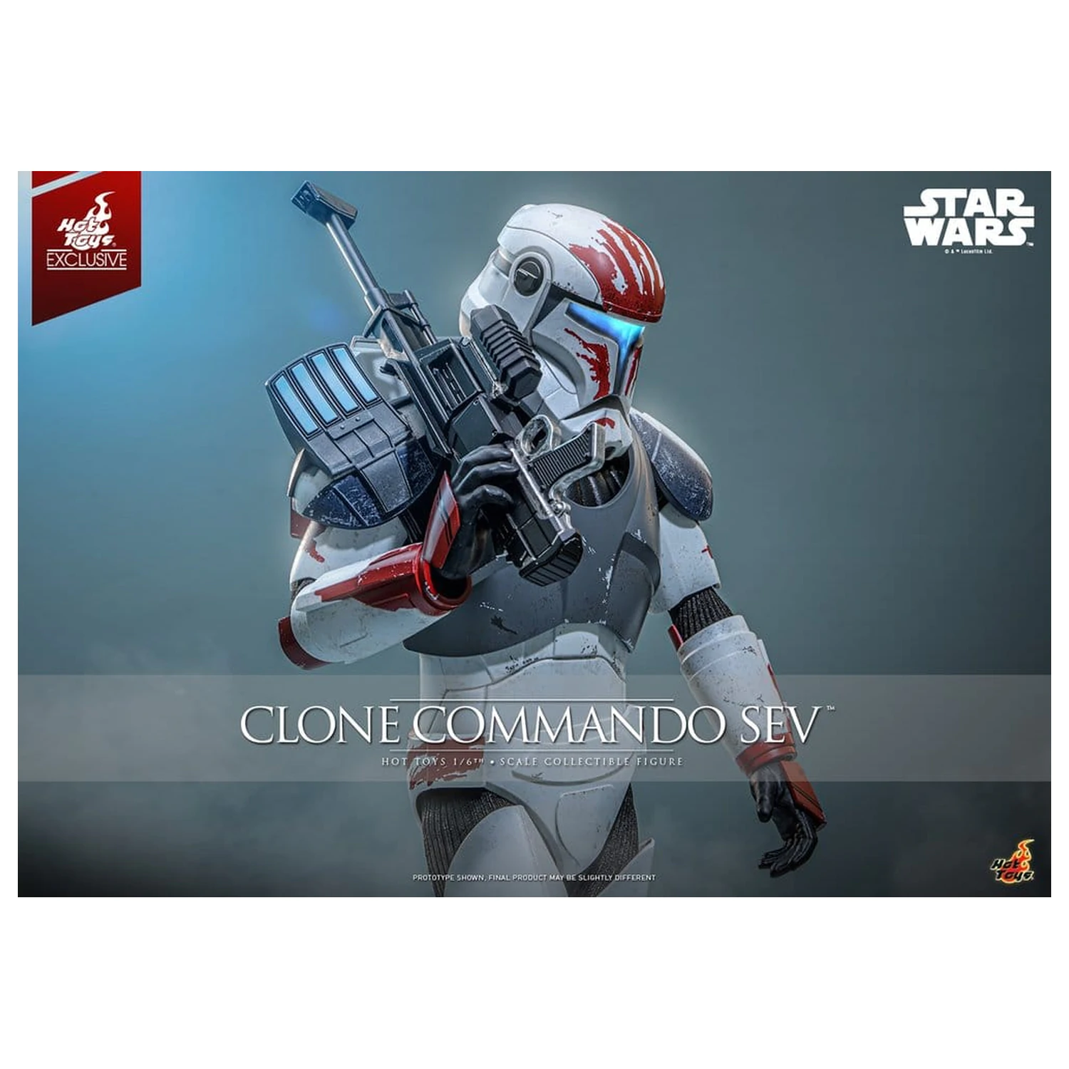 Star Wars: The Clone Wars Television Masterpiece figurină de acțiune 1/6 Clone Commando Sev 30 cm poza produsului
