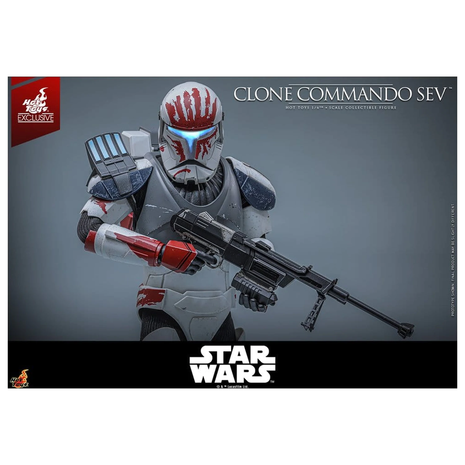 Star Wars: The Clone Wars Television Masterpiece figurină de acțiune 1/6 Clone Commando Sev 30 cm poza produsului
