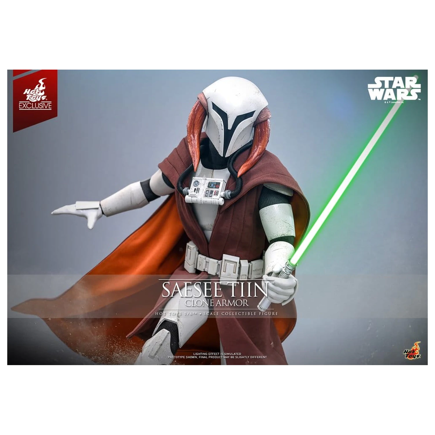 Star Wars: The Clone Wars Television Masterpiece Figurină de acțiune 1/6 Saesee Tiin (Clone Armor) 32 cm poza produsului
