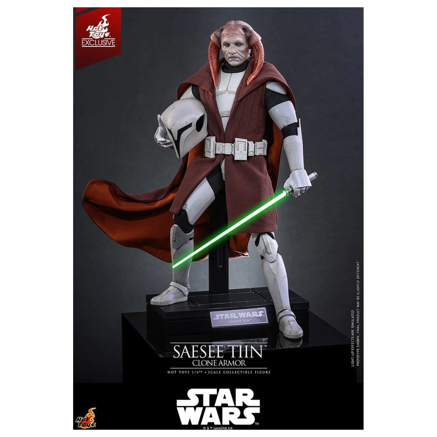 Star Wars: The Clone Wars Television Masterpiece Figurină de acțiune 1/6 Saesee Tiin (Clone Armor) 32 cm poza produsului