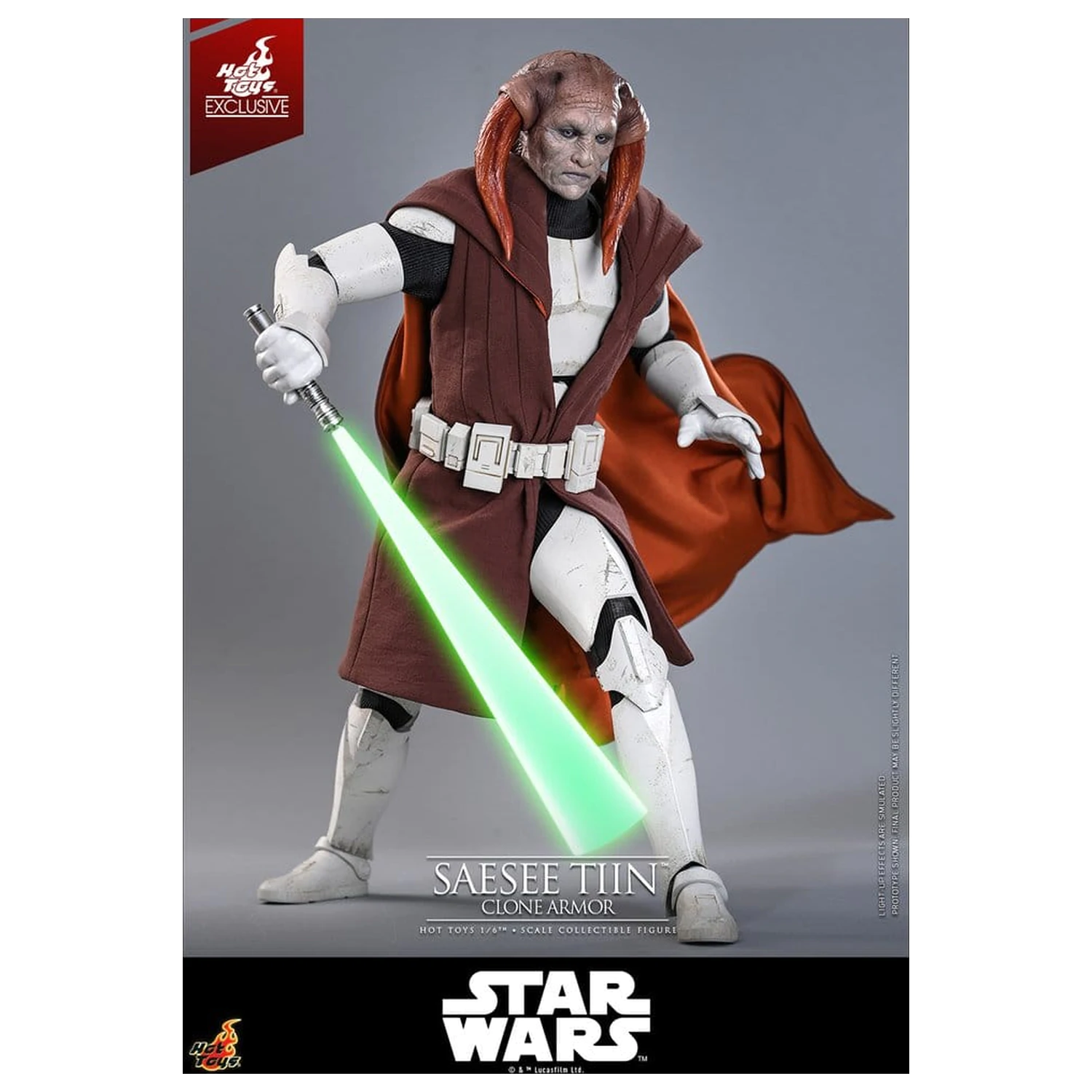 Star Wars: The Clone Wars Television Masterpiece Figurină de acțiune 1/6 Saesee Tiin (Clone Armor) 32 cm poza produsului