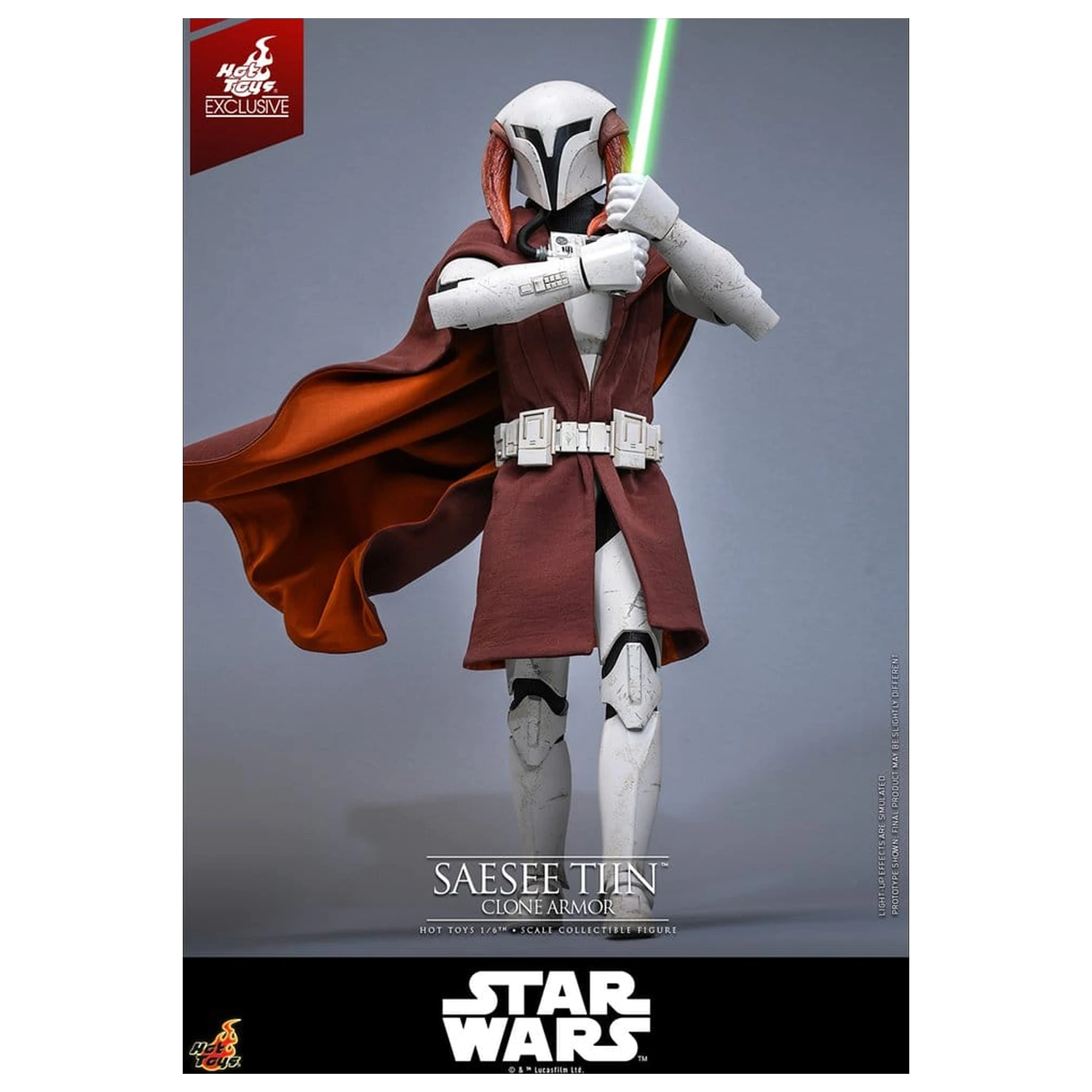Star Wars: The Clone Wars Television Masterpiece Figurină de acțiune 1/6 Saesee Tiin (Clone Armor) 32 cm poza produsului