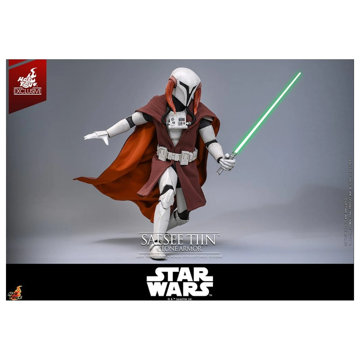 Star Wars: The Clone Wars Television Masterpiece Figurină de acțiune 1/6 Saesee Tiin (Clone Armor) 32 cm poza produsului