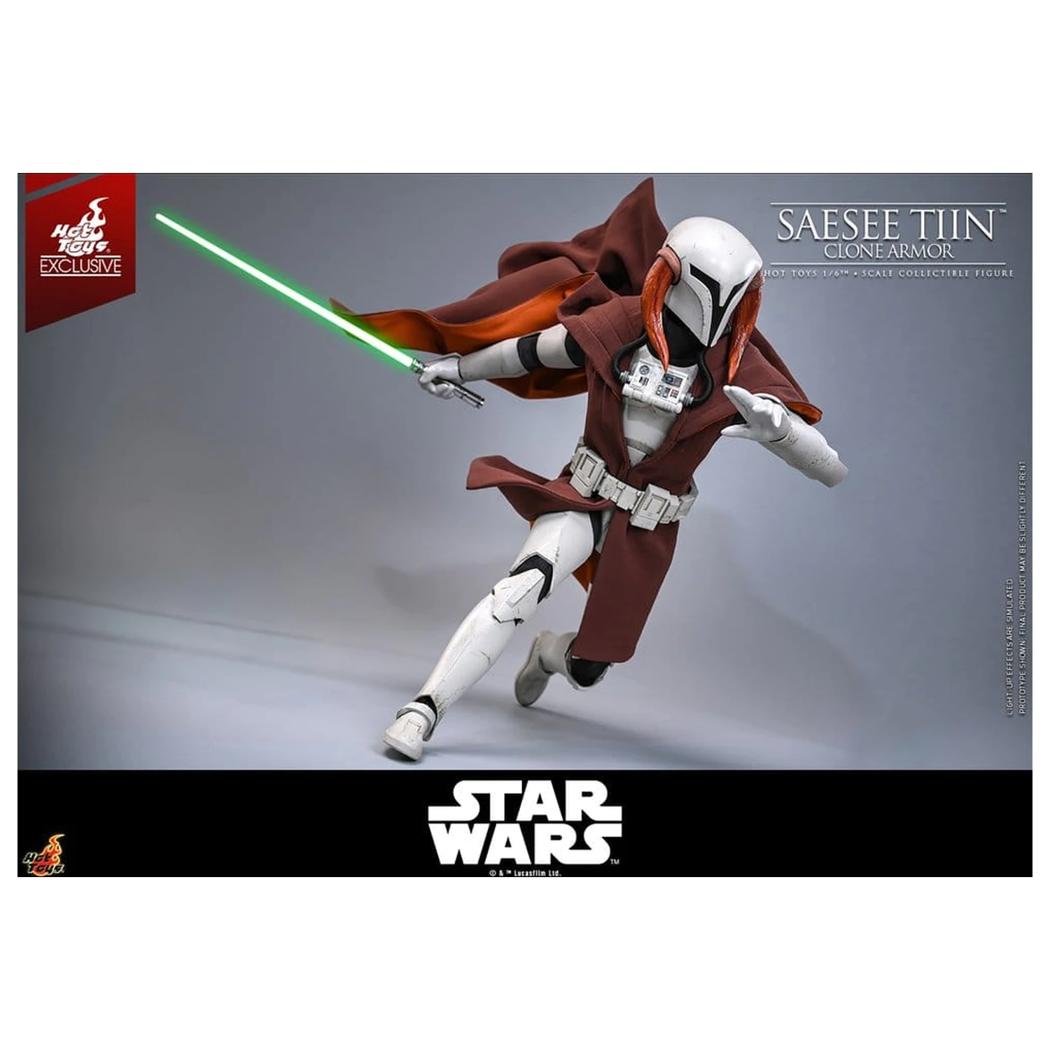 Star Wars: The Clone Wars Television Masterpiece Figurină de acțiune 1/6 Saesee Tiin (Clone Armor) 32 cm poza produsului