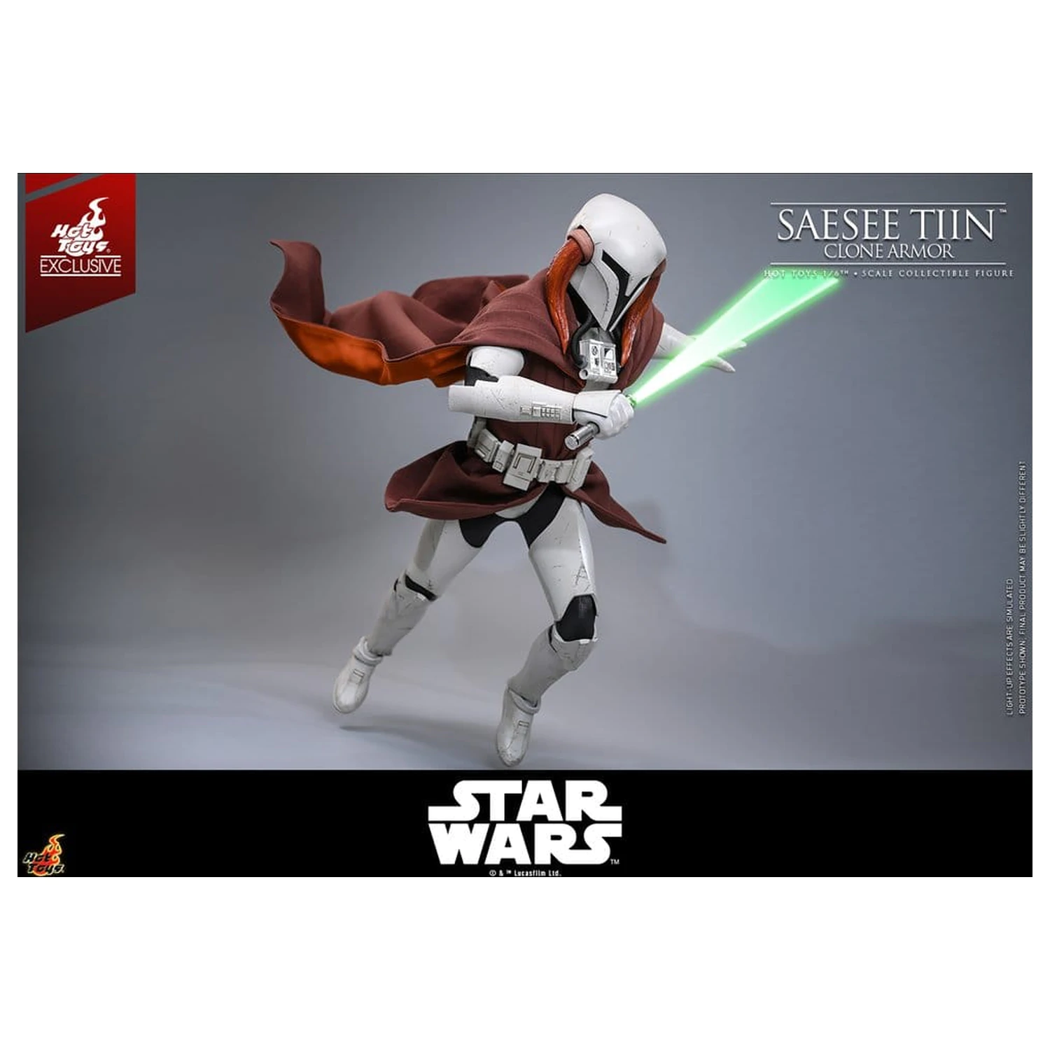 Star Wars: The Clone Wars Television Masterpiece Figurină de acțiune 1/6 Saesee Tiin (Clone Armor) 32 cm poza produsului