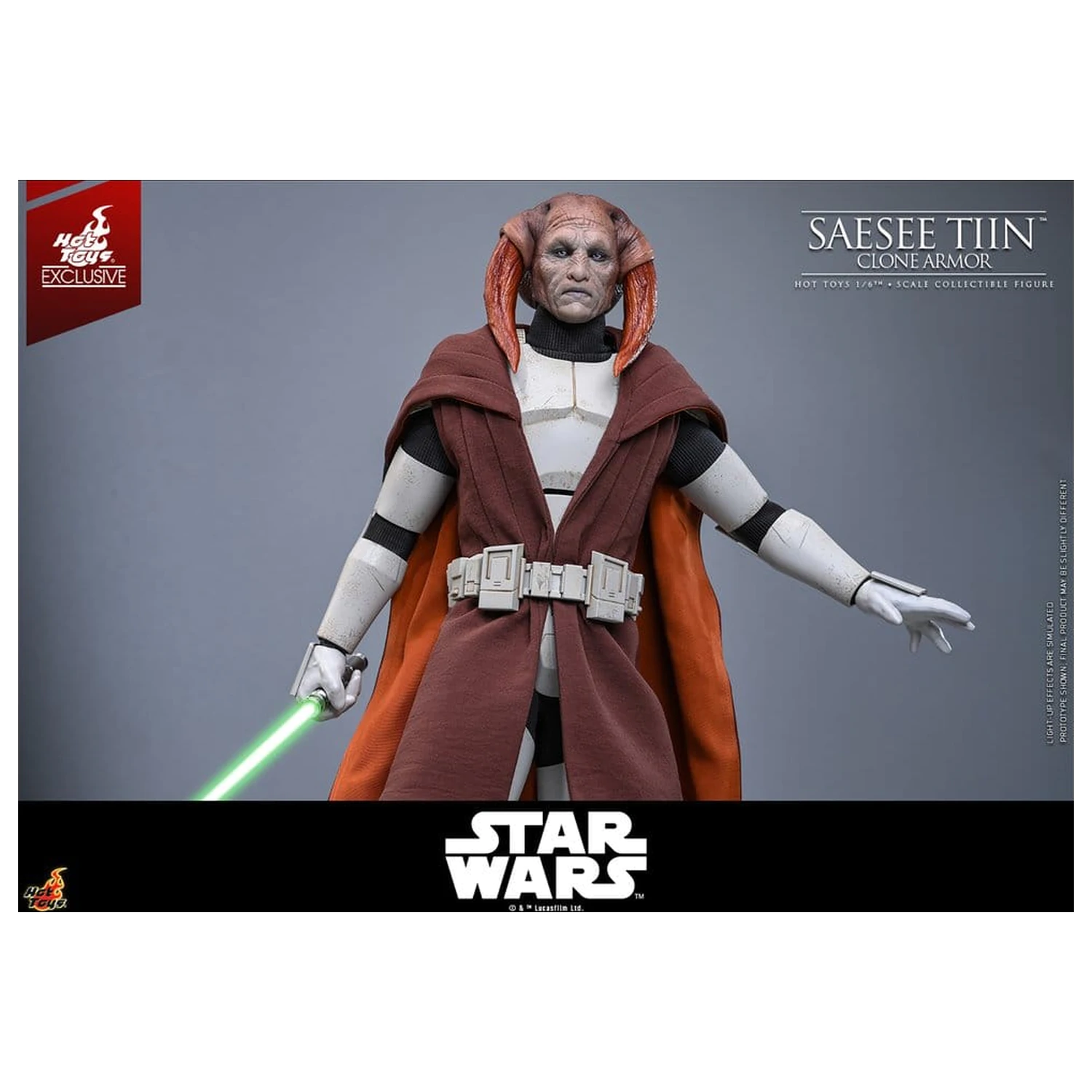 Star Wars: The Clone Wars Television Masterpiece Figurină de acțiune 1/6 Saesee Tiin (Clone Armor) 32 cm poza produsului