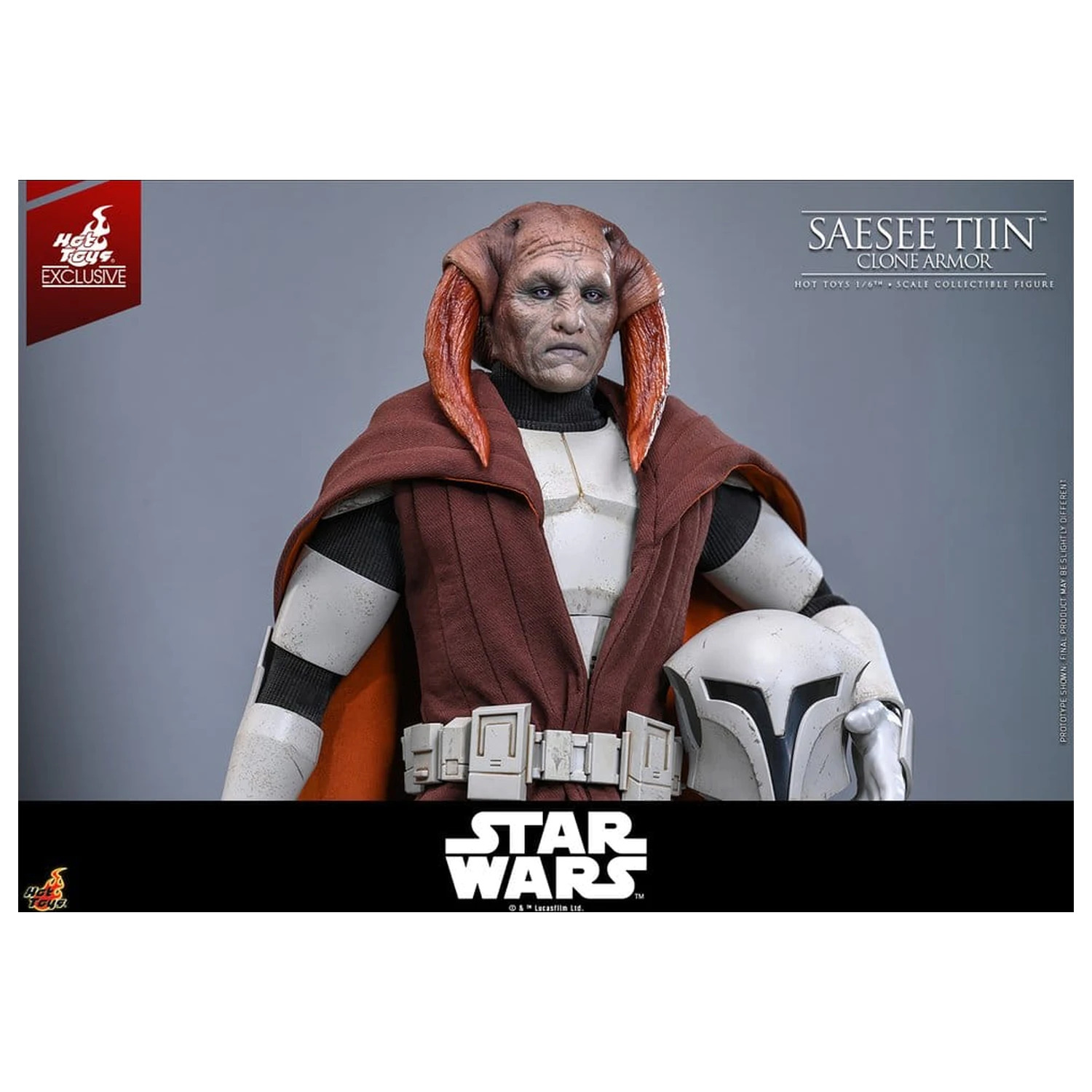 Star Wars: The Clone Wars Television Masterpiece Figurină de acțiune 1/6 Saesee Tiin (Clone Armor) 32 cm poza produsului