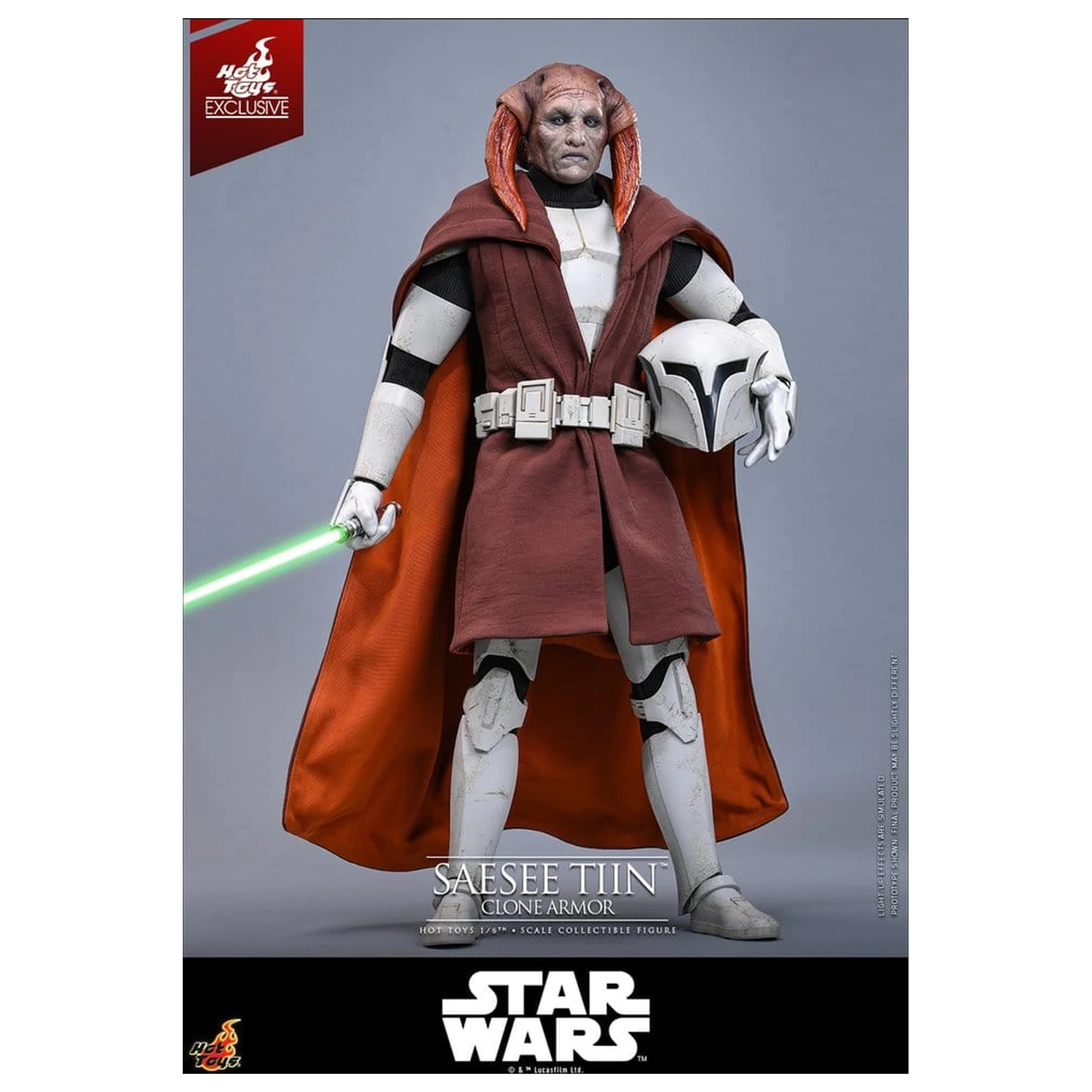 Star Wars: The Clone Wars Television Masterpiece Figurină de acțiune 1/6 Saesee Tiin (Clone Armor) 32 cm poza produsului