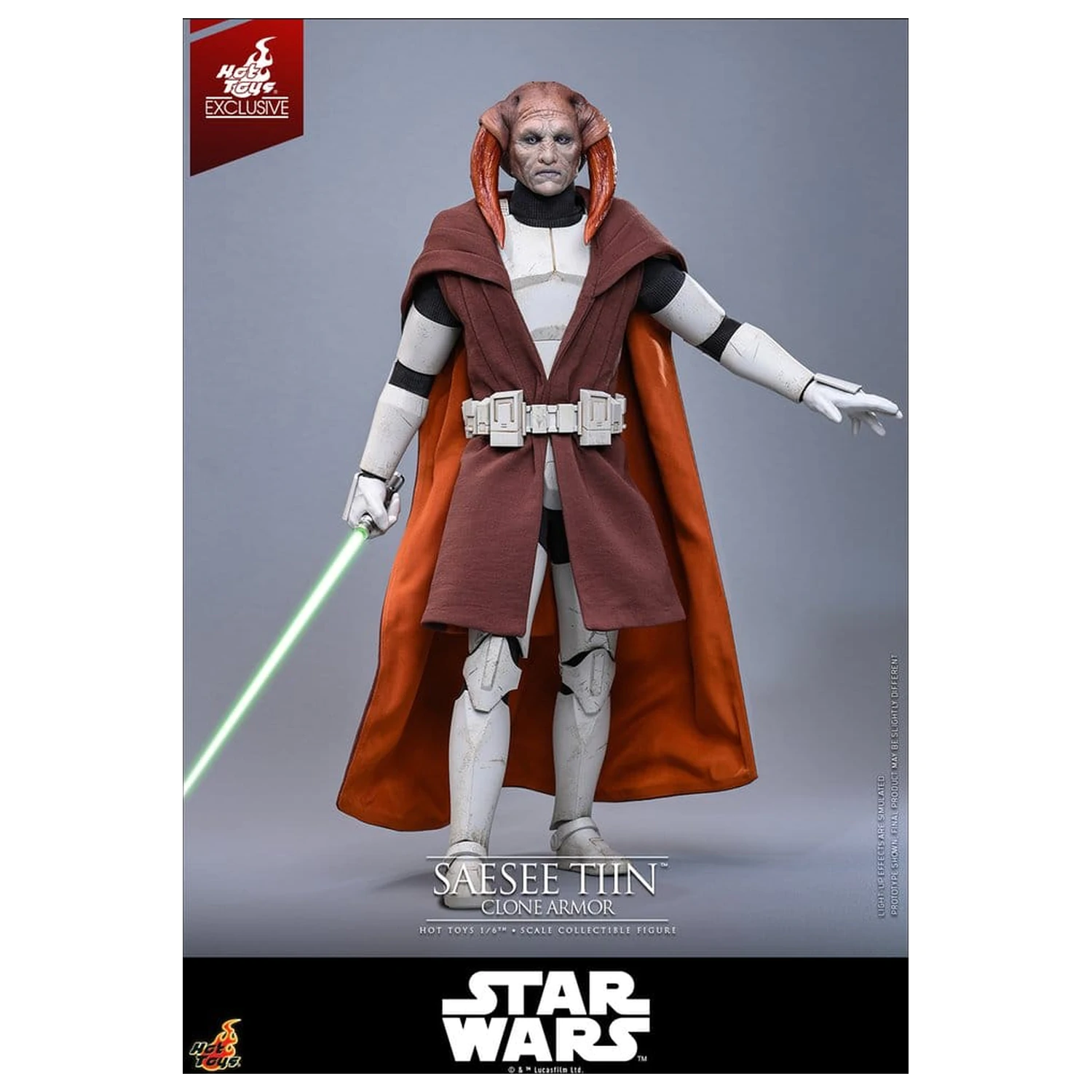Star Wars: The Clone Wars Television Masterpiece Figurină de acțiune 1/6 Saesee Tiin (Clone Armor) 32 cm poza produsului
