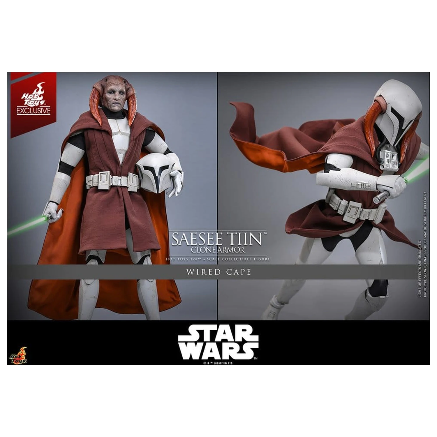 Star Wars: The Clone Wars Television Masterpiece Figurină de acțiune 1/6 Saesee Tiin (Clone Armor) 32 cm poza produsului