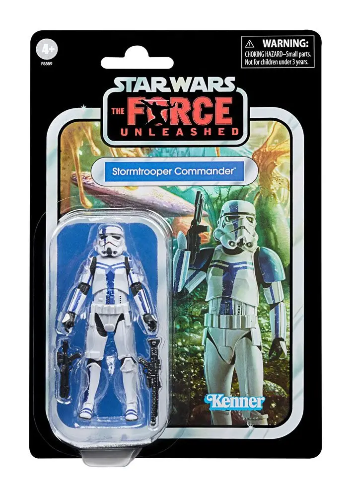 Star Wars: The Force Unleashed Colecție Vintage Figurina de acțiune 2022 Stormtrooper Commander 10 cm poza produsului