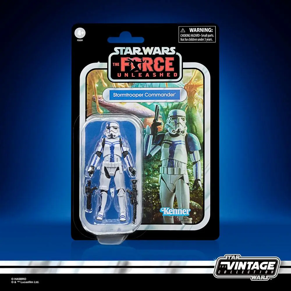 Star Wars: The Force Unleashed Colecție Vintage Figurina de acțiune 2022 Stormtrooper Commander 10 cm poza produsului