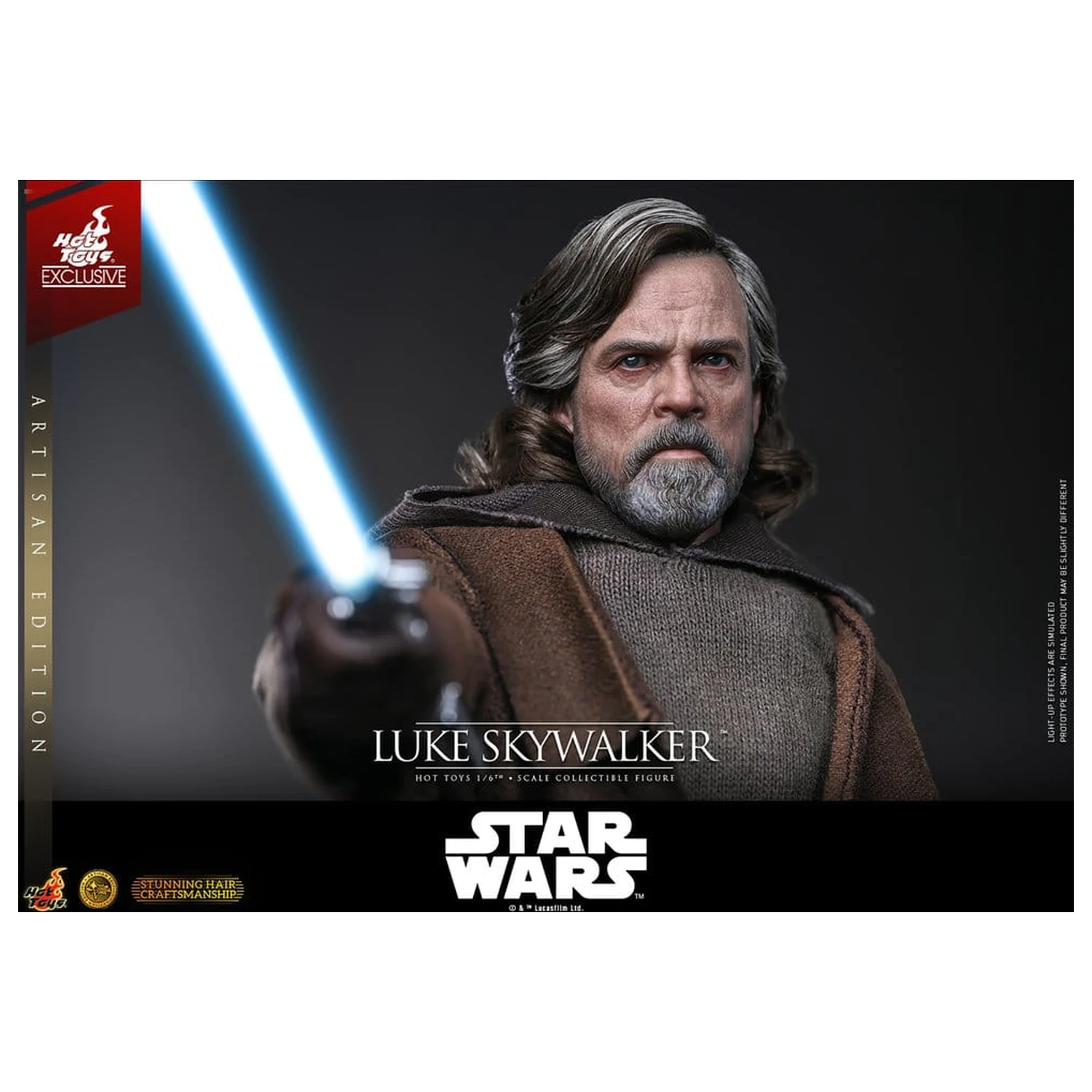Star Wars: The Last Jedi Movie Masterpiece figurina de actiune 1/6 Luke Skywalker (Artisan Edition) 29 cm poza produsului