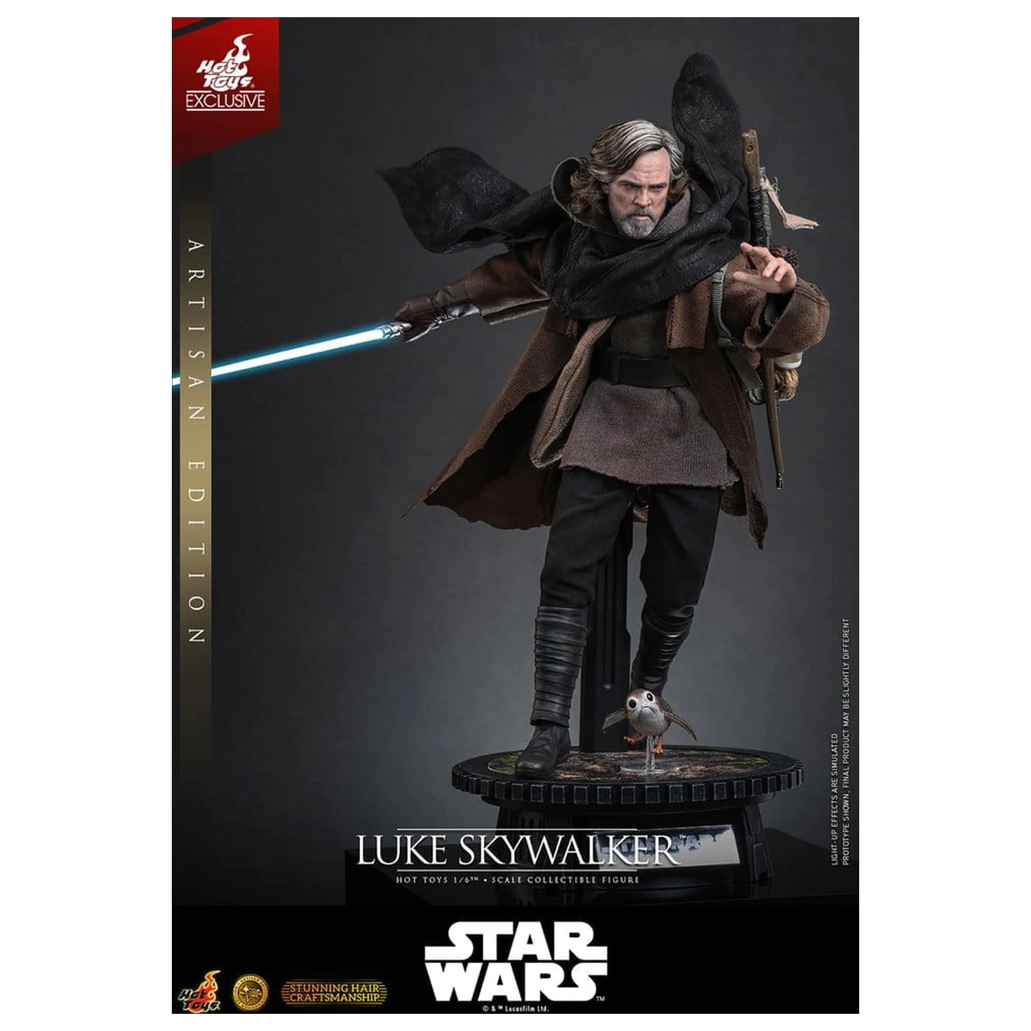 Star Wars: The Last Jedi Movie Masterpiece figurina de actiune 1/6 Luke Skywalker (Artisan Edition) 29 cm poza produsului