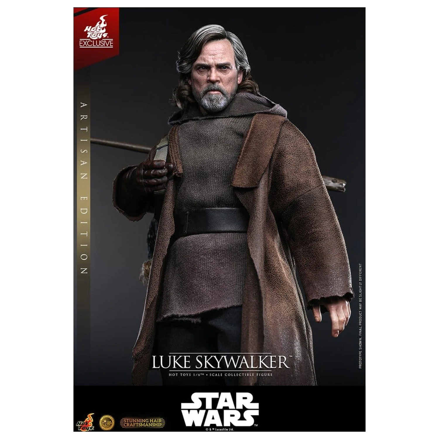 Star Wars: The Last Jedi Movie Masterpiece figurina de actiune 1/6 Luke Skywalker (Artisan Edition) 29 cm poza produsului