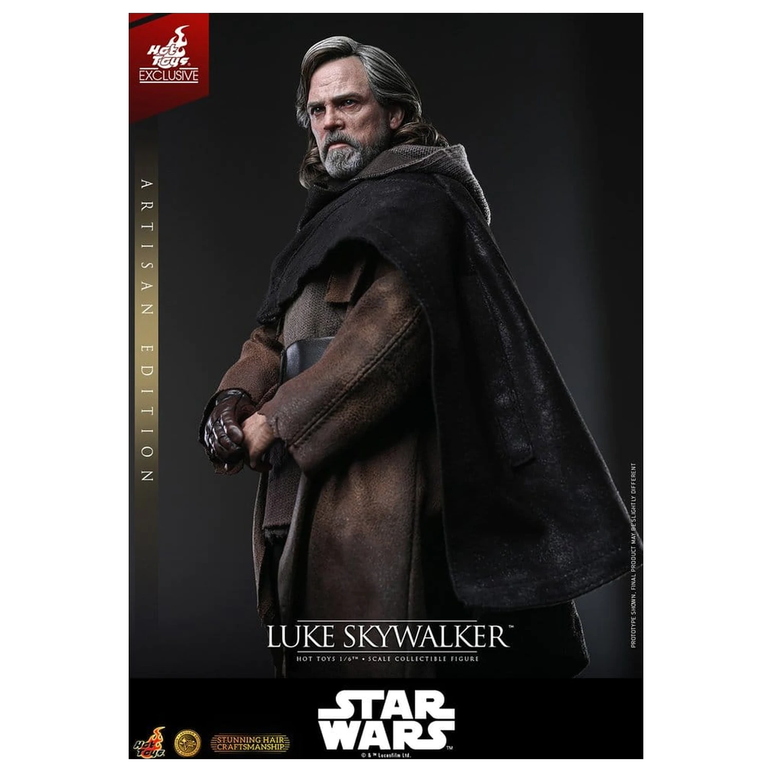 Star Wars: The Last Jedi Movie Masterpiece figurina de actiune 1/6 Luke Skywalker (Artisan Edition) 29 cm poza produsului