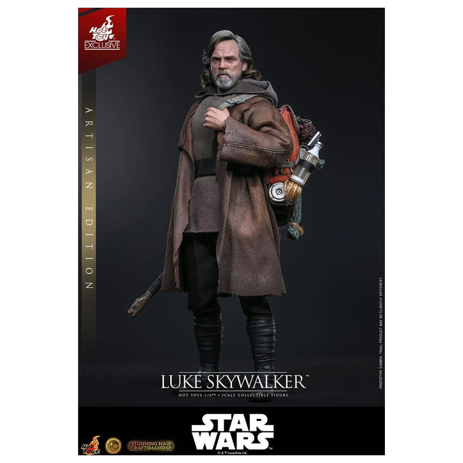Star Wars: The Last Jedi Movie Masterpiece figurina de actiune 1/6 Luke Skywalker (Artisan Edition) 29 cm poza produsului