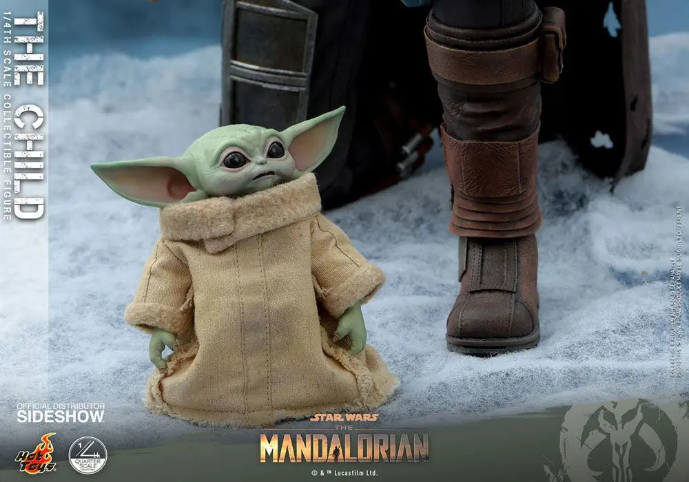 Star Wars The Mandalorian Figurina de Acțiune 1/4 The Child 9 cm poza produsului