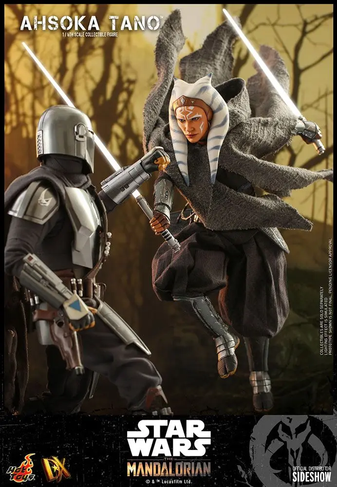 Star Wars The Mandalorian figurină de acțiune 1/6 Ahsoka Tano 29 cm poza produsului