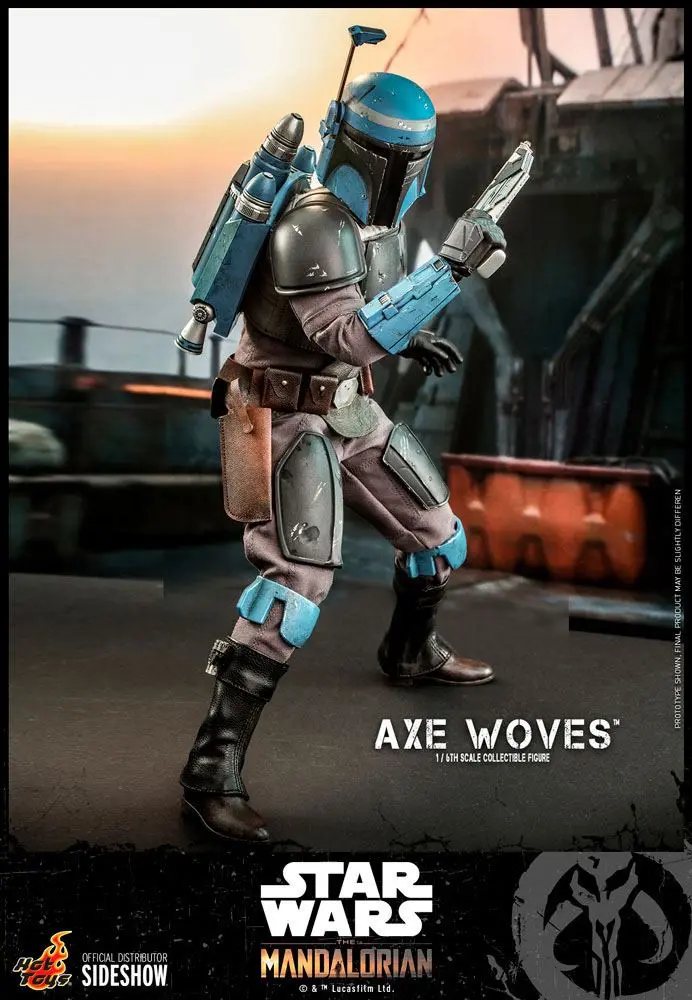 Star Wars The Mandalorian Figurina de acțiune 1/6 Axe Woves 30 cm poza produsului