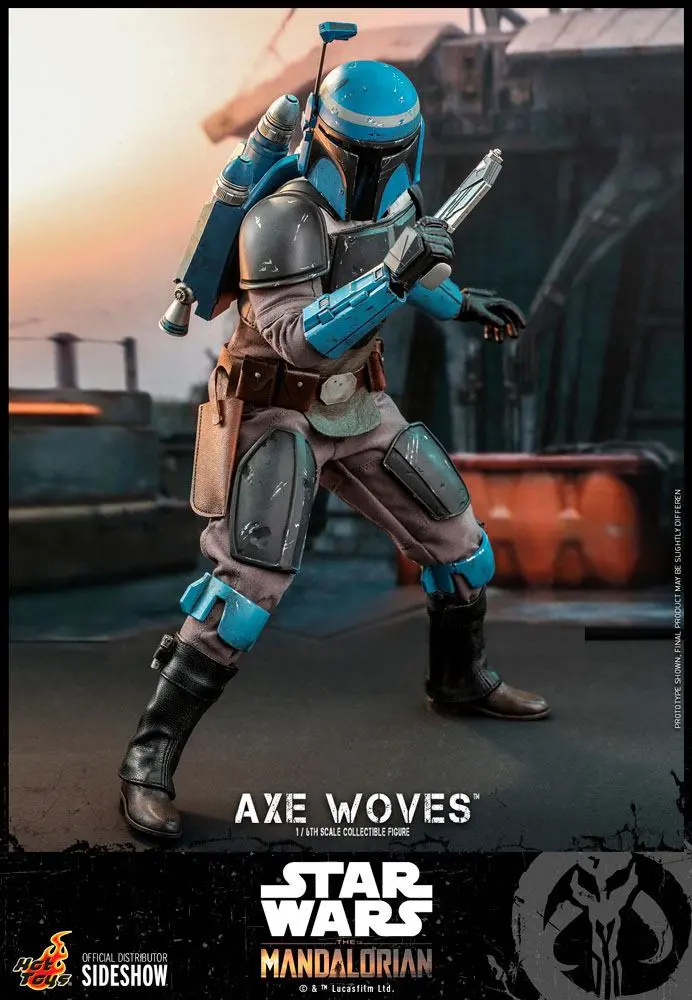 Star Wars The Mandalorian Figurina de acțiune 1/6 Axe Woves 30 cm poza produsului