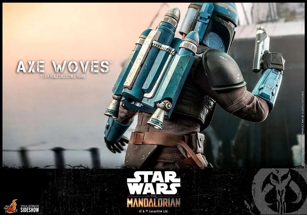 Star Wars The Mandalorian Figurina de acțiune 1/6 Axe Woves 30 cm poza produsului