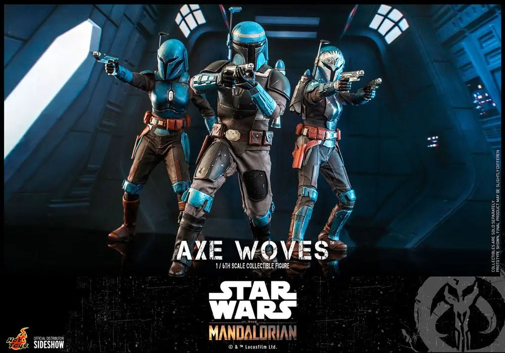 Star Wars The Mandalorian Figurina de acțiune 1/6 Axe Woves 30 cm poza produsului