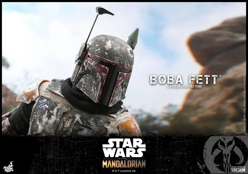 Star Wars The Mandalorian Figurina de Acțiune 1/6 Boba Fett 30 cm poza produsului