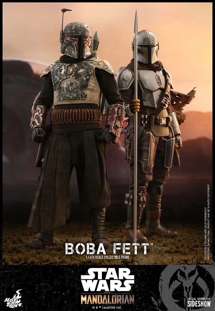 Star Wars The Mandalorian Figurina de Acțiune 1/6 Boba Fett 30 cm poza produsului