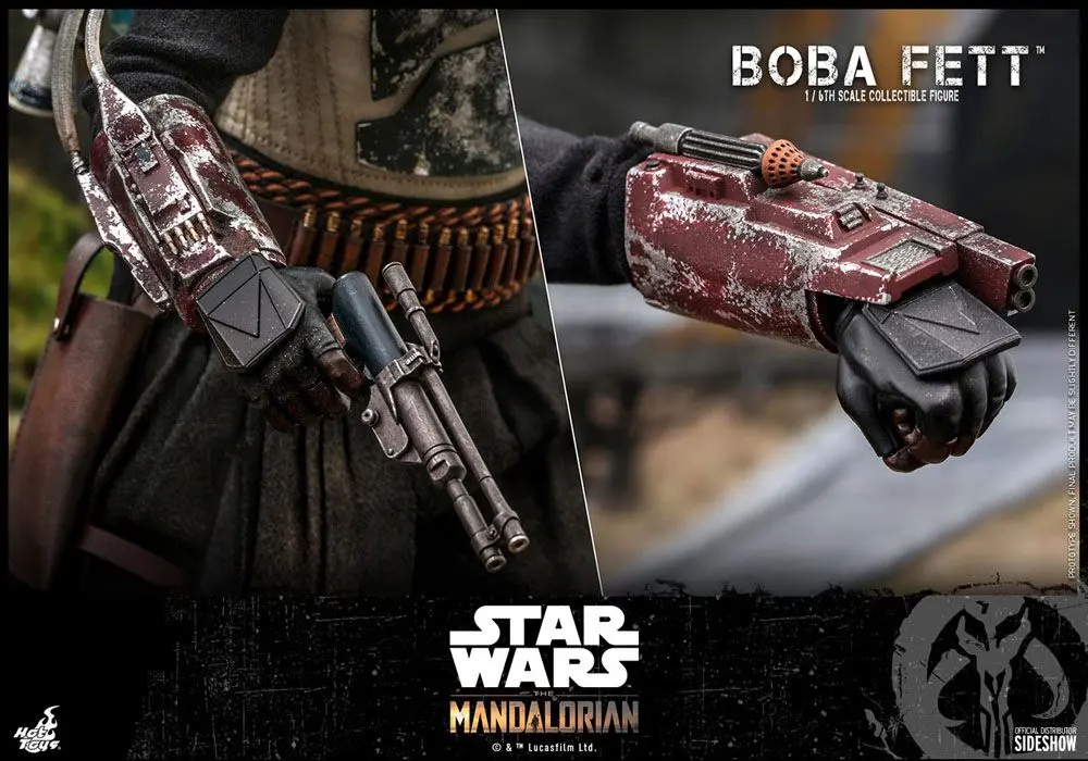Star Wars The Mandalorian Figurina de Acțiune 1/6 Boba Fett 30 cm poza produsului