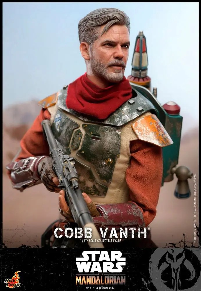 Star Wars The Mandalorian Figurina de Acțiune 1/6 Cobb Vanth 31 cm poza produsului