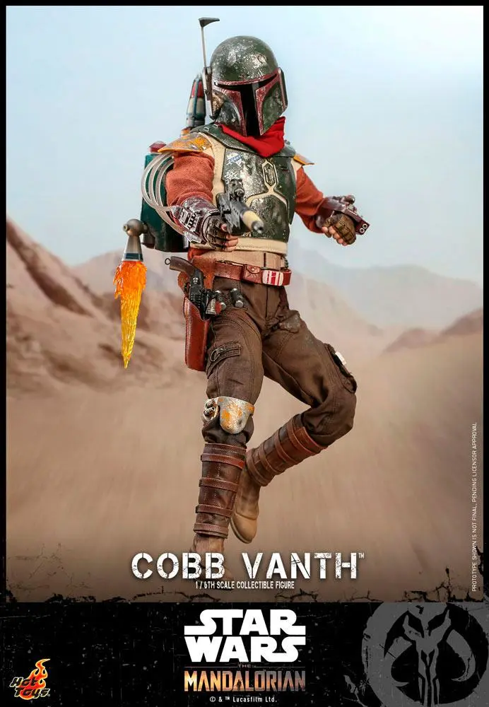 Star Wars The Mandalorian Figurina de Acțiune 1/6 Cobb Vanth 31 cm poza produsului