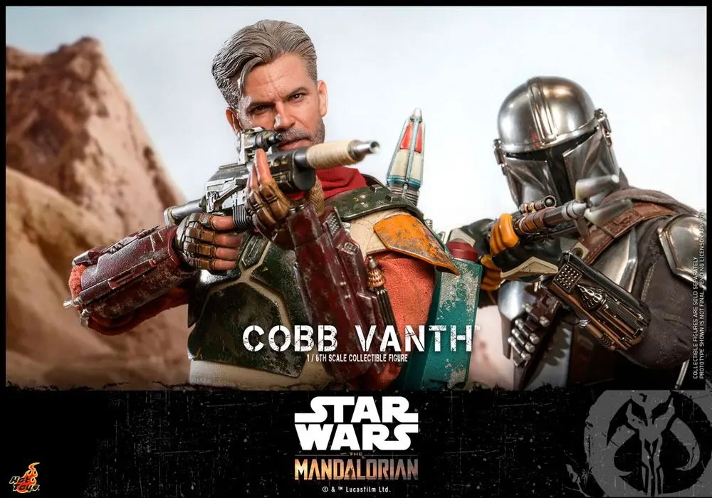 Star Wars The Mandalorian Figurina de Acțiune 1/6 Cobb Vanth 31 cm poza produsului