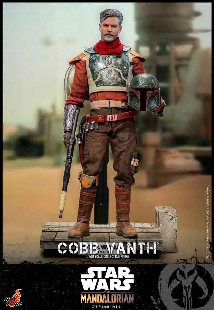 Star Wars The Mandalorian Figurina de Acțiune 1/6 Cobb Vanth 31 cm poza produsului