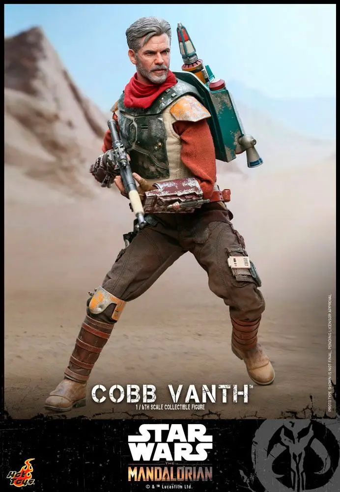 Star Wars The Mandalorian Figurina de Acțiune 1/6 Cobb Vanth 31 cm poza produsului