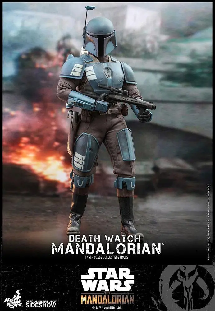 Star Wars The Mandalorian Figurina de acțiune 1/6 Death Watch Mandalorian 30 cm poza produsului