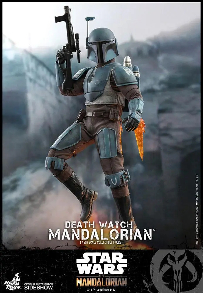 Star Wars The Mandalorian Figurina de acțiune 1/6 Death Watch Mandalorian 30 cm poza produsului